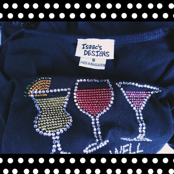 DRINKS WELL WITH OTHERS crystal embellished shirt - Picture 4 of 5